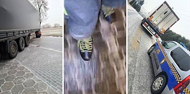 Ranek wart 100 tys! Na drogach "rzeźnia" Niektórzy wybrali łyżwy zamiast auta