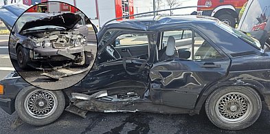 Poważny wypadek na obwodnicy Borku Wlkp. Na miejsce leci helikopter LPR