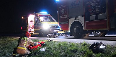 Nieprzytomny mężczyzna leżał w rowie. Sprawca uciekł z miejsca wypadku?