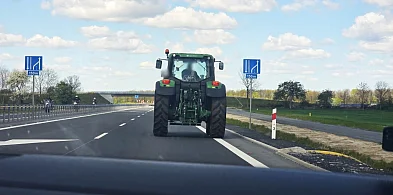 Nietypowy widok na nowej obwodnicy. Czytelnik przecierał oczy ze zdziwienia