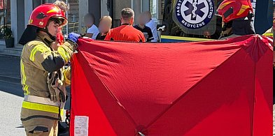 Potrącenie na przejściu dla pieszych w Gostyniu. Mężczyzna trafił do szpitala