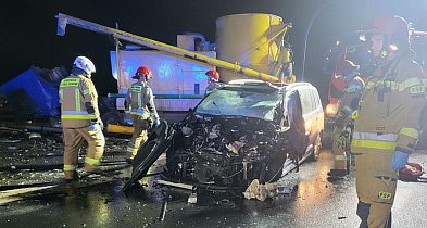 Karambol pod Śremem! Pięć osób, w tym dziecko trafiło do szpitala-83307