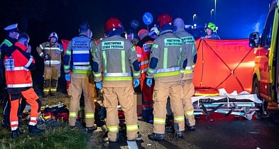 Tragiczny wypadek na DW 434. Nie żyje rowerzysta. Kierowca nie zdążył...-84500