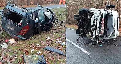 Dramat na drodze krajowej. 37-latek nie miał szans. Zginął na miejscu...-84608