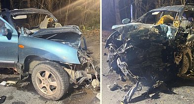 Tragiczne zderzenie dwóch osobówek. Nie żyje 48-letnia kobieta-84794
