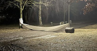 Nastolatkowie demolowali nocą park! Kamery to widziały, ale nie nagrały?
