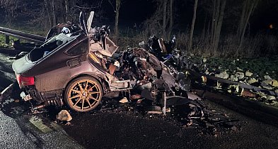 Tragiczny wypadek pod Bojanowem. Nie żyje 19-letni kierowca