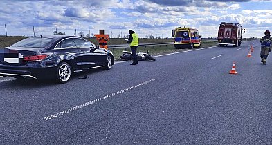 Tragiczny wypadek z udziałem motocyklisty. Nie żyje 37-letni mężczyzna