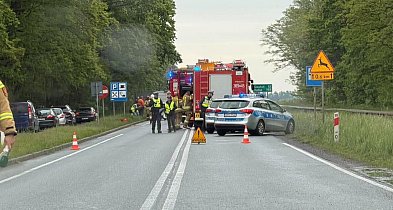 Wypadek na DK 12 w Krzemieniewie. Trzy auta zderzyły się za...