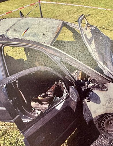Auto nie spłonęło przypadkiem. W tle groźby i konflikt o pieniądze
