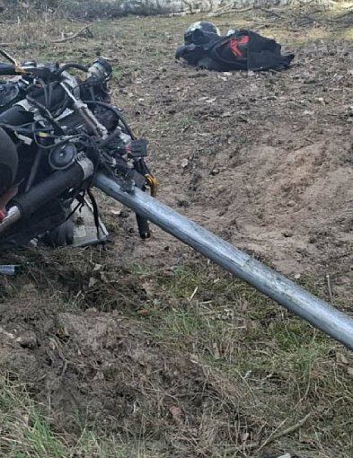 Wjechał motocyklem w stado przebiegających saren. Trafił do szpitala.