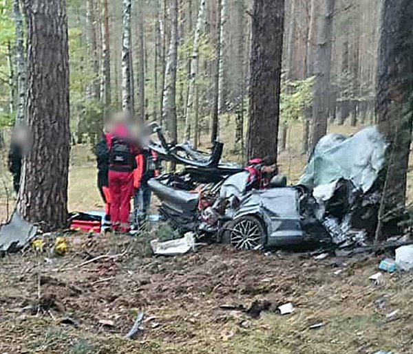 Nie żyje 28-letni mieszkaniec naszego powiatu. Zginął w tragicznym wypadku-83466
