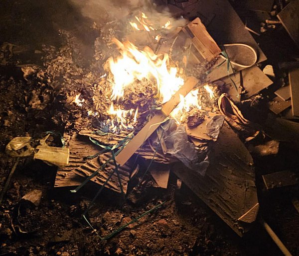 To był czysty przypadek. Przejeżdżali obok, zobaczyli dym, a chwilę później...