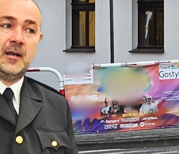 Potańcówka "z Powiatem", na początek z mandatem. Teraz już wiedzą że nie można