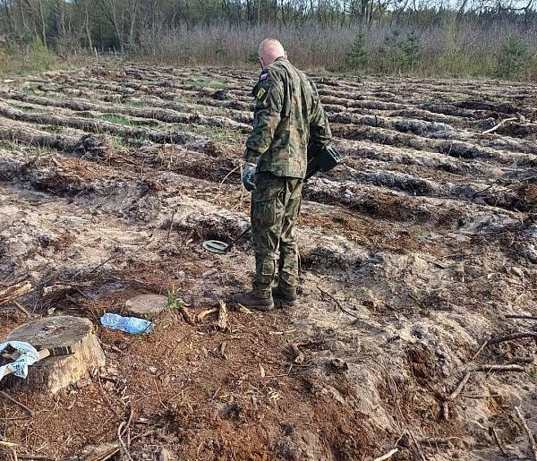 Sadzili las. Natknęli się na coś, co mrozi krew w żyłach. Na miejsce ruszyli...