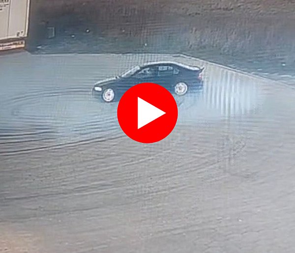 Driftował BMW w Czachorowie. Nie wiedział, że wszystko nagrywają kamery