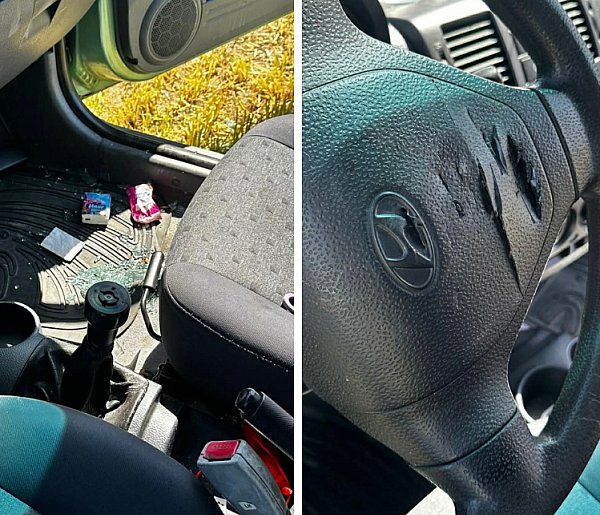Splądrował auto po imprezie w Ziemlinie. Potem zostawił najlepszy trop dla policji
