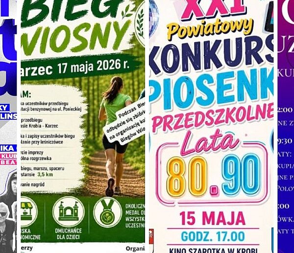 Nie masz planów na najbliższe dni? Zobacz co będzie się działo w naszym powiecie