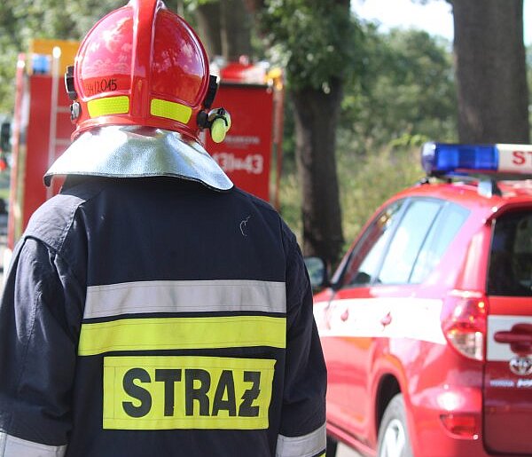 Czarny dym postawił służby na równe nogi. Wszystko wskazywało na pożar lasu