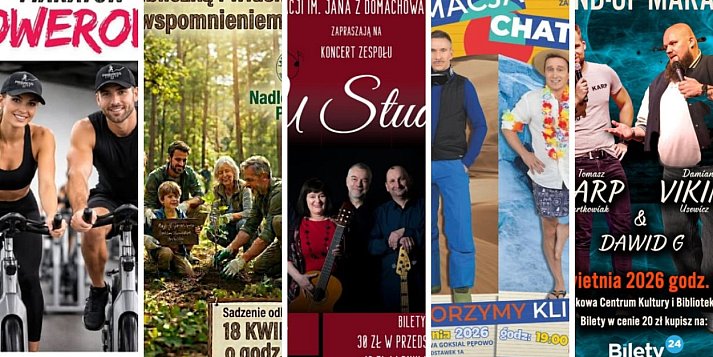 Zapowiada się koncertowo! Stund-Up Maraton, koncert U studni, Formacja Chatelet...