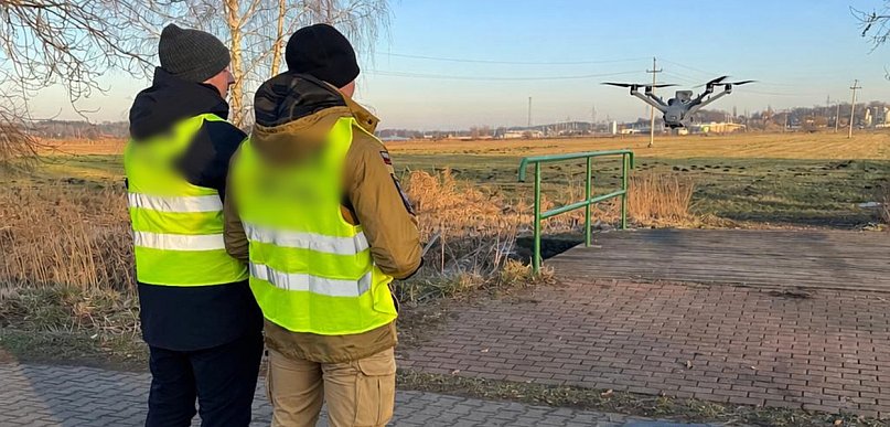 Z góry widać więcej... Mają być jak dodatkowa para oczu podczas akcji