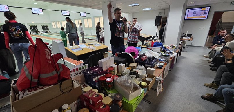 Nie było miejsca na nudę. Przez cały czas trwały licytacje i wyśmienita zabawa