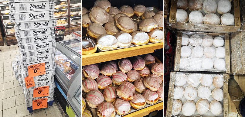 Piekarnia czy market? Ceny pączków "mocno rozjechane" Pytamy klientów...