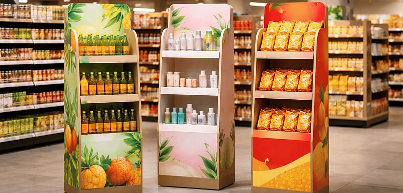 Jak stojaki tekturowe budują widoczność marki w przestrzeni sprzedażowej?