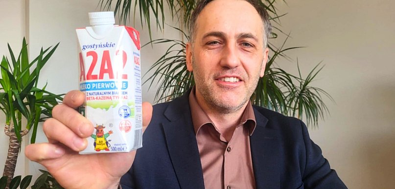 Spółdzielnia Mleczarska w Gostyniu pokazała nowy produkt! To specjalne mleko...