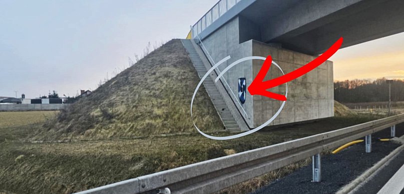 Nowy wiadukt, stare nawyki. Pierwszy „artysta od sprayu" już pokazał co potrafi