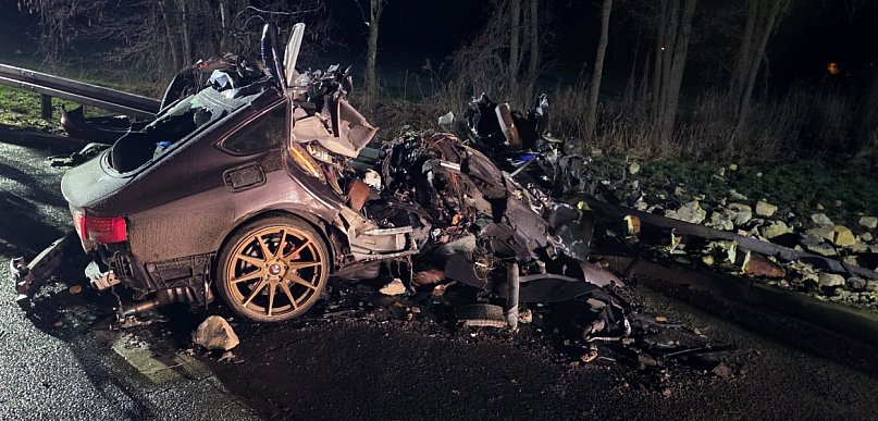 Tragiczny wypadek pod Bojanowem. Nie żyje 19-letni kierowca