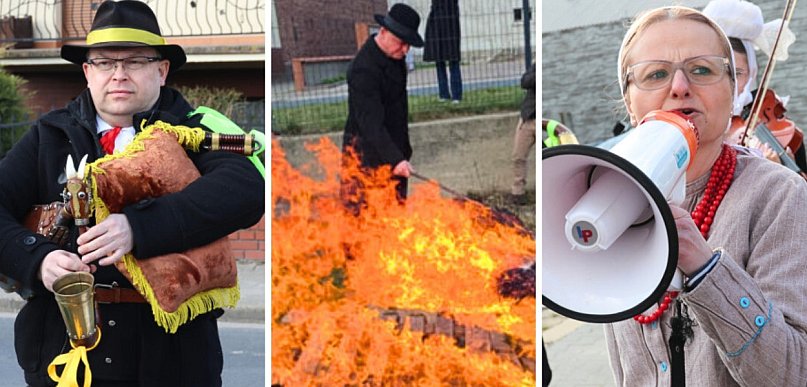 Przywitali wiosnę ogniem i wodą! Żeby się wiodło w oborze, a w polu pszenica...