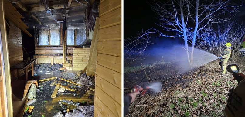 Ogień pojawił się dwa razy tego samego wieczoru. Straty są ogromne. Liczone...