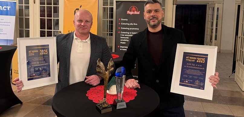 Taki sukces nie bierze się z przypadku. Firma z Krzekotowic z dwiema nagrodami