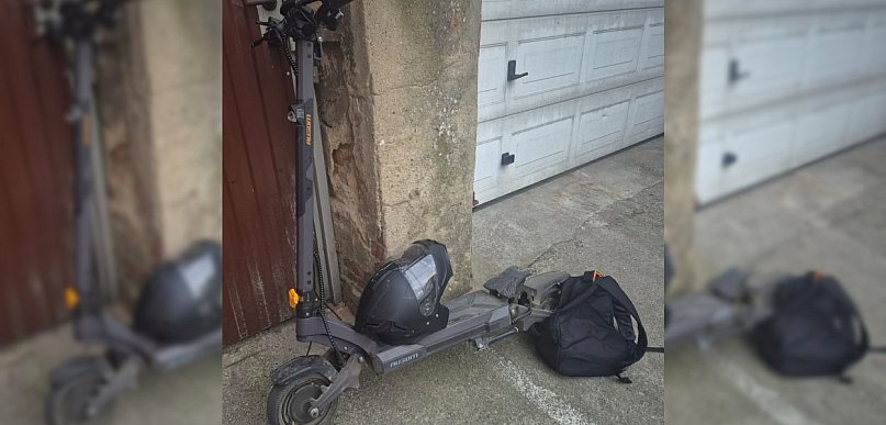 Postanowił w Wielkanoc "pohulać" na hulajnodze. Na dobre mu to niestety nie wyszło