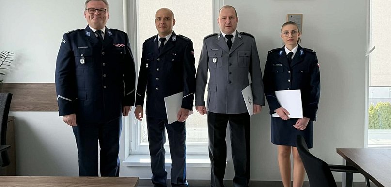Zmiany na ważnych stanowiskach w policji. Nowy naczelnik, nowy zastępca i awans...