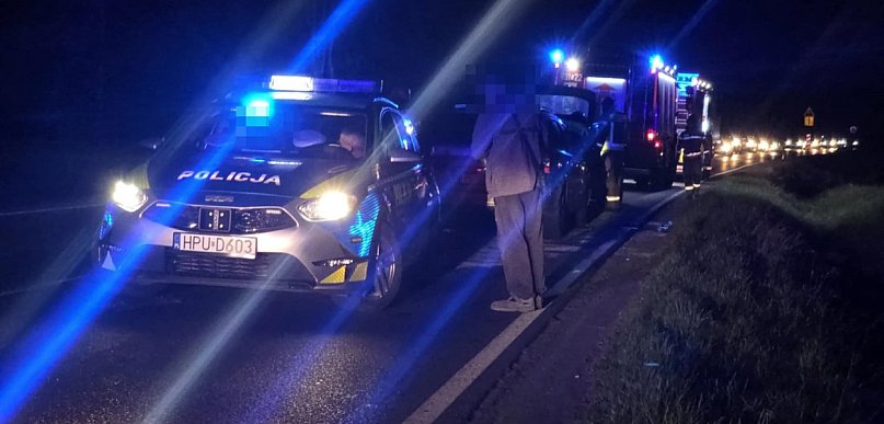 Hamowała przed zwierzyną, wiozła dzieci. W tył jej auta uderzyła pijana...