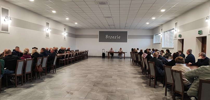 Awantura na zebraniu w Brzeziu! Kłótnie, wychodzenie z sali i wzajemne pretensje