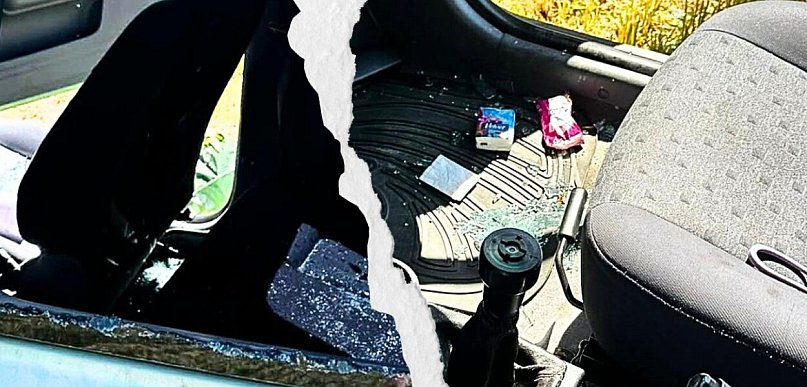 Ziemlin, zabawa i wybite w aucie szyby! 27-latek zatrzymany. Zostawił policji...