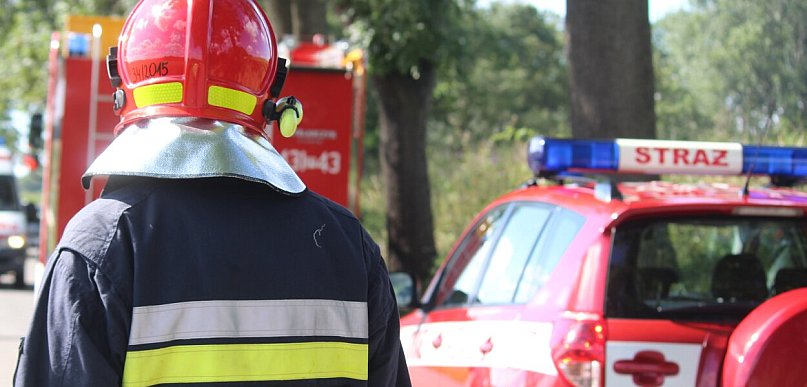 Czarny dym postawił służby na równe nogi. Wszystko wskazywało na pożar lasu