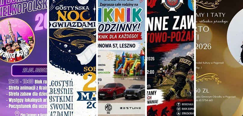Nie masz pomysłu, na aktywne spędzenie czasu? Sprawdź nadchodzące wydarzenia