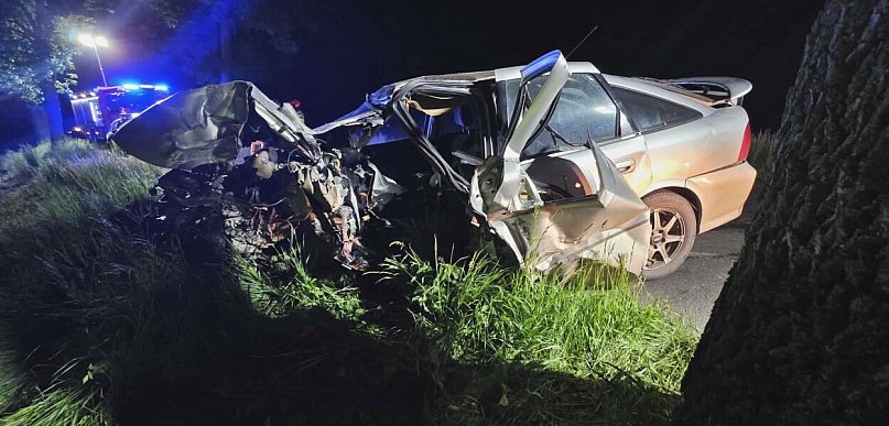 Auto wyglądało fatalnie. Roztrzaskane od strony kierowcy. Był pod wpływem...