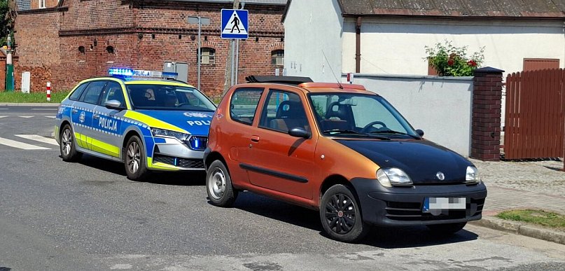 Policyjny pościg za Fiatem Seicento. Aż trudno uwierzyć, że mężczyzna był trzeźwy