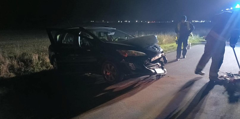 Wystarczyła chwila nieuwagi... Dwa rozbite auta i jedna osoba z obrażeniami - 84650