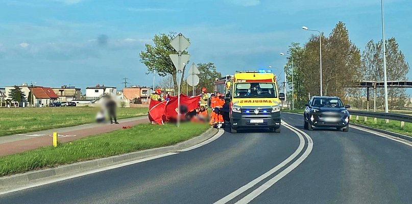 Dramatyczna akcja w Gostyniu. Rodzina wiozła go do szpitala. Nagle zasłabł...