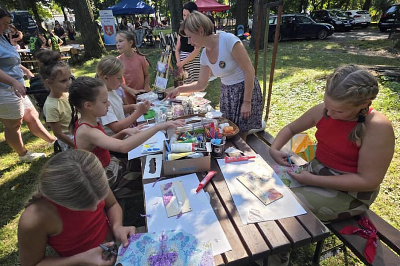 Festyn na początek roku szkolnego w Pogorzeli