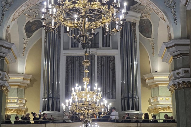 Poświecenie nowych organów w kościele w Krobi