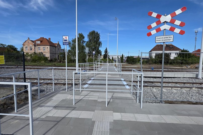 Wyremontowane przejście przez tory w Gostyniu