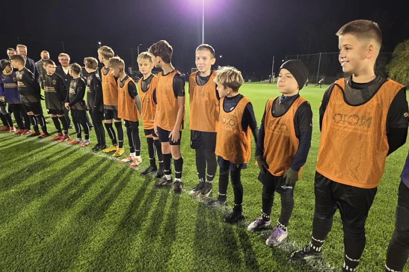 Otwarcie nowego stadionu w Krobi