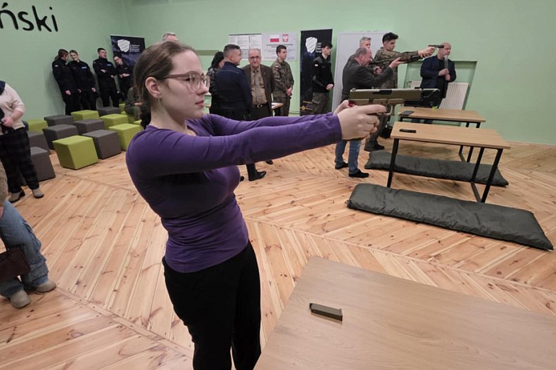 Otwarto wirtualną strzelnicę w Gostyniu